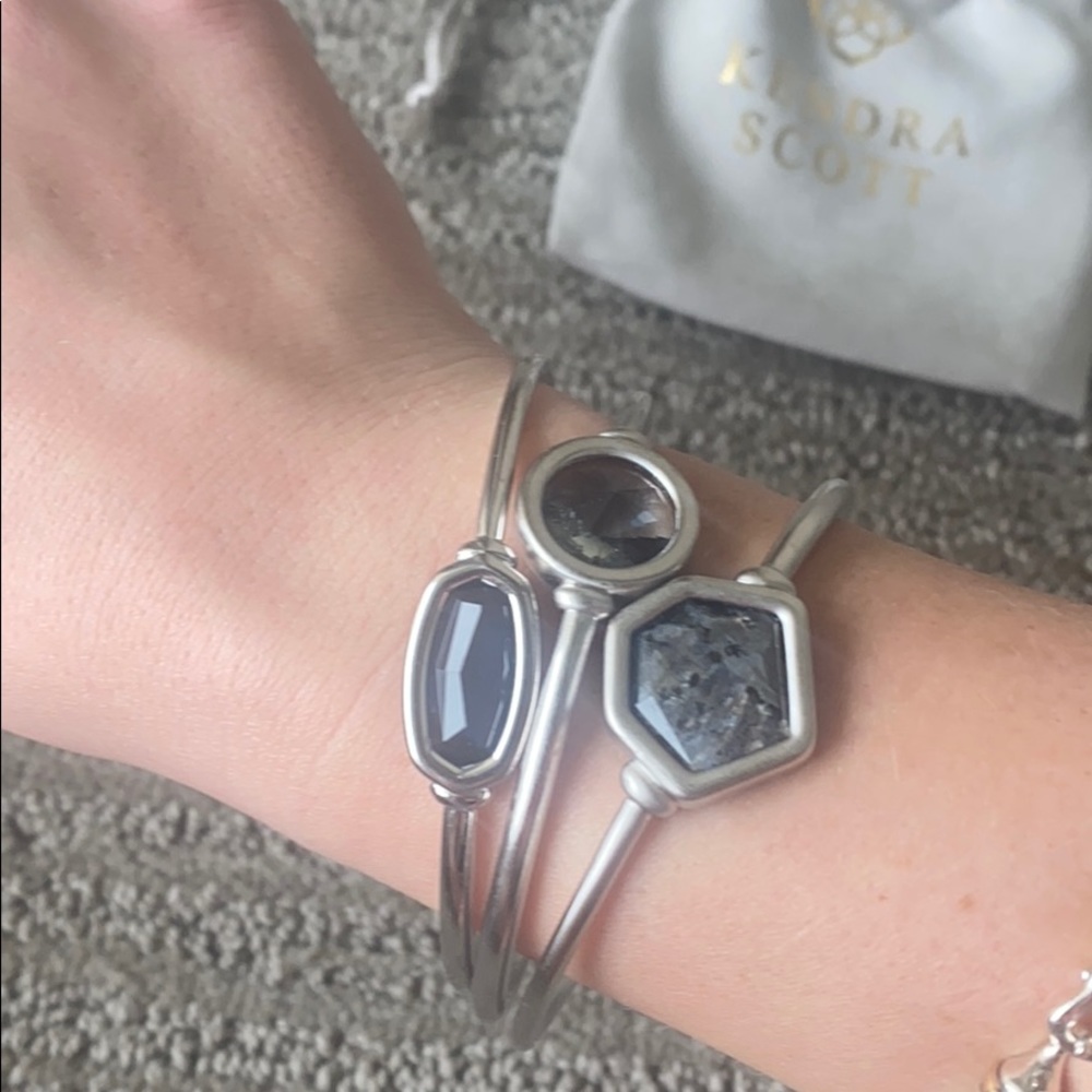 Kendra Scott Stackable Bangle Set - Picture 3 of 6